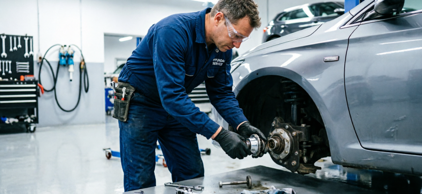 Граната (ШРУС) на Hyundai Solaris: как проверить, выбрать и заменить наружную и внутреннюю 1 ШРУС Hyundai Solaris